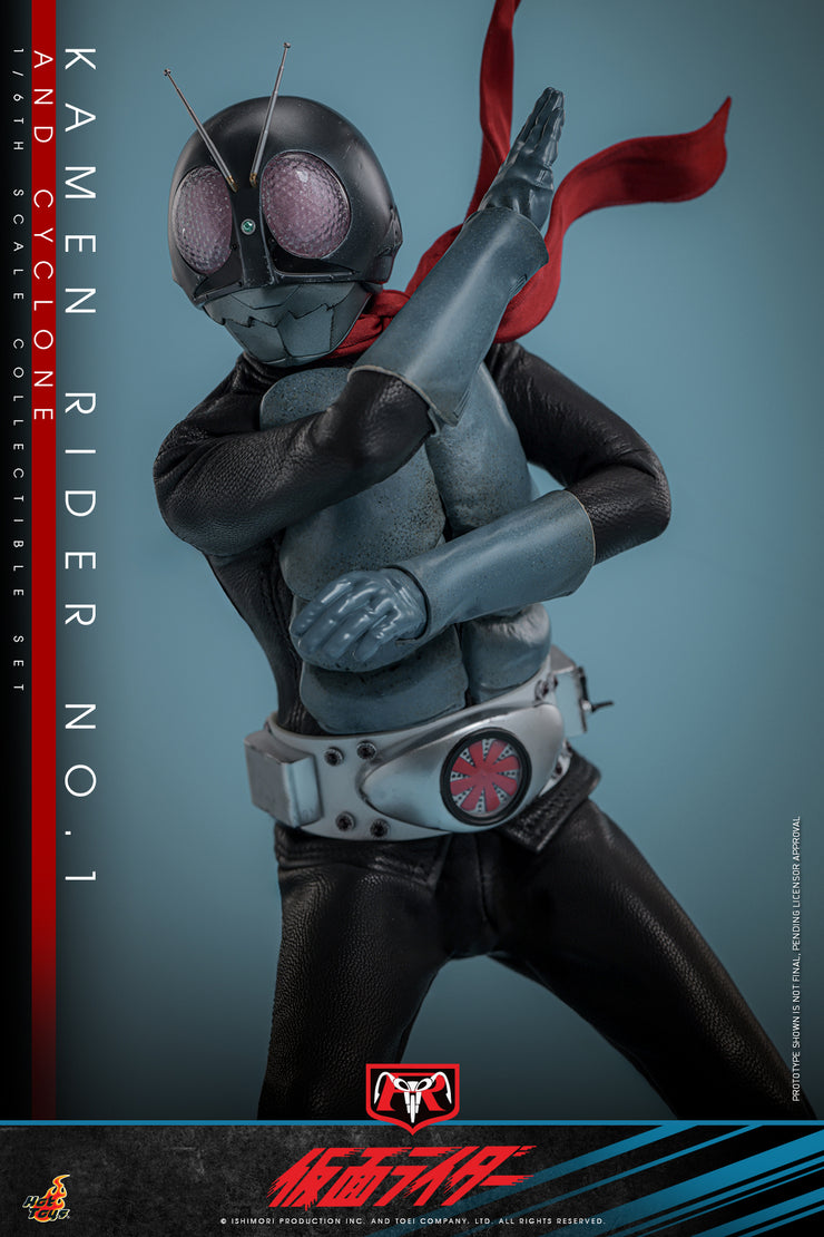 [Pre-Order] TMS148 - Kamen Rider - 1/6th scale Kamen Rider No. 1 and Cyclone Collectible Set