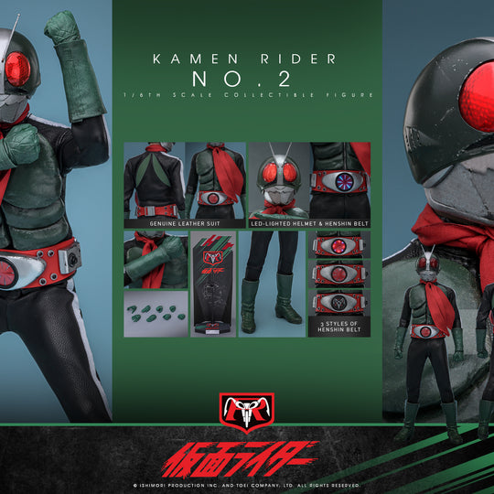 [Pre-Order] TMS145 - Kamen Rider - 1/6th scale Kamen Rider No.2 Collectible Figure