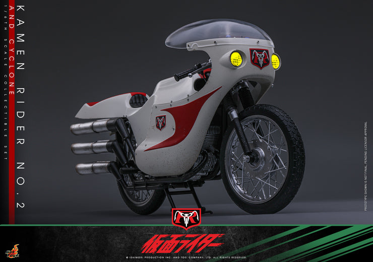 [Pre-Order] TMS149 - Kamen Rider - 1/6th scale Kamen Rider No. 2 and Cyclone Collectible Set