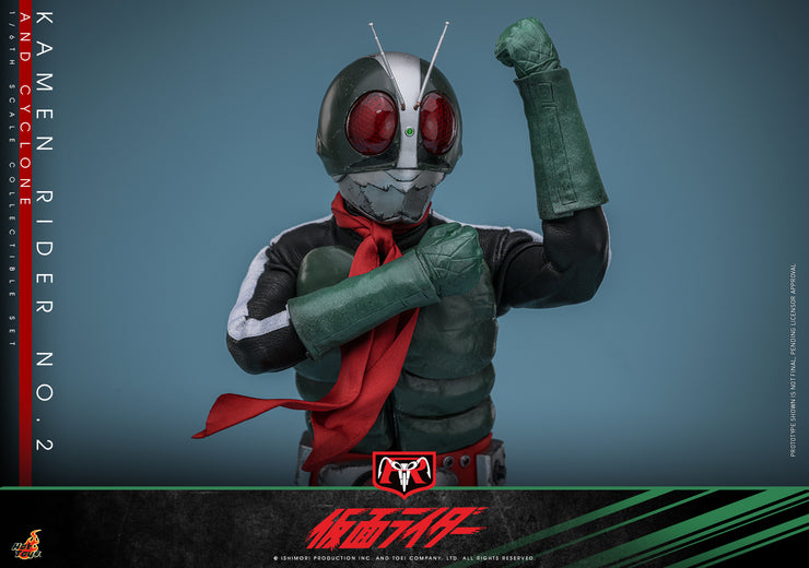 [Pre-Order] TMS149 - Kamen Rider - 1/6th scale Kamen Rider No. 2 and Cyclone Collectible Set