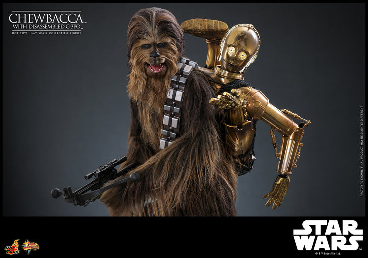 [Pre-Order] MMS766 - Star Wars: Episode V The Empire Strikes Back - 1/6th scale Chewbacca with Disassembled C-3PO Collectible Figure