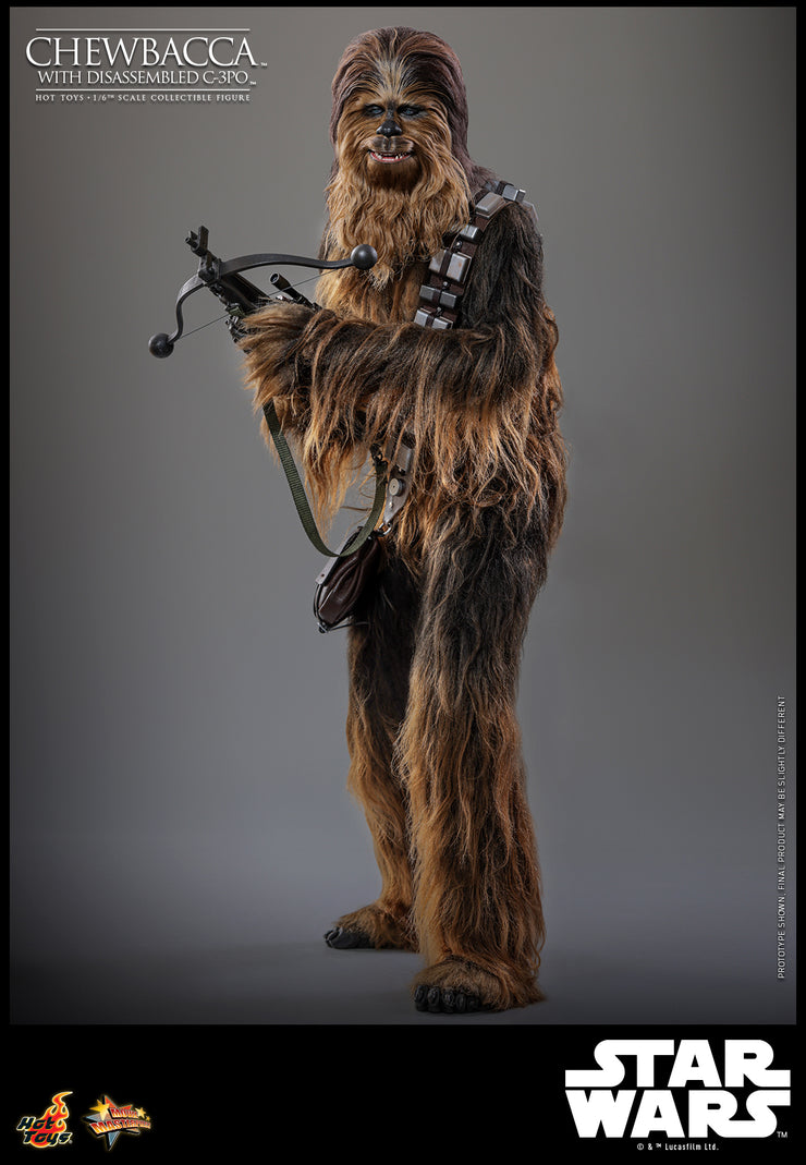 [Pre-Order] MMS766 - Star Wars: Episode V The Empire Strikes Back - 1/6th scale Chewbacca with Disassembled C-3PO Collectible Figure