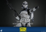 [Pre-Order] TMS143 - Star Wars: The Clone Wars - 104th Battalion Wolfpack Clone Trooper Collectible Figure (Deluxe Version)