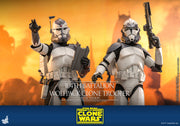 [Pre-Order] TMS143 - Star Wars: The Clone Wars - 104th Battalion Wolfpack Clone Trooper Collectible Figure (Deluxe Version)