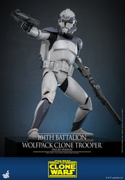 [Pre-Order] TMS143 - Star Wars: The Clone Wars - 104th Battalion Wolfpack Clone Trooper Collectible Figure (Deluxe Version)