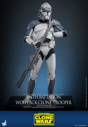 [Pre-Order] TMS143 - Star Wars: The Clone Wars - 104th Battalion Wolfpack Clone Trooper Collectible Figure (Deluxe Version)