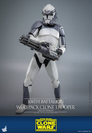 [Pre-Order] TMS143 - Star Wars: The Clone Wars - 104th Battalion Wolfpack Clone Trooper Collectible Figure (Deluxe Version)