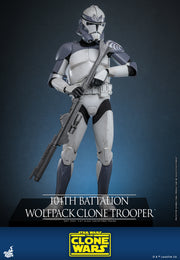 [Pre-Order] TMS142 - Star Wars: The Clone Wars - 104th Battalion Wolfpack Clone Trooper Collectible Figure