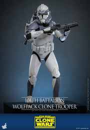 [Pre-Order] TMS142 - Star Wars: The Clone Wars - 104th Battalion Wolfpack Clone Trooper Collectible Figure