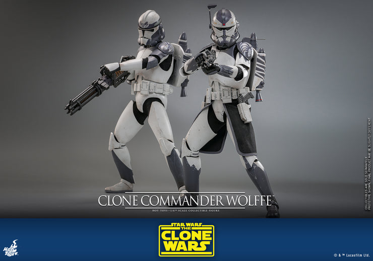 [Pre-Order] TMS141 - Star Wars The Clone Wars - 16th scale Clone Commander Wolffe Collectible Figure