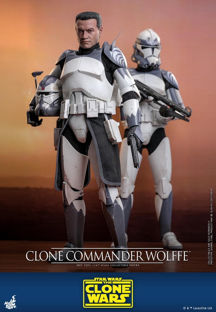 [Pre-Order] TMS141 - Star Wars The Clone Wars - 16th scale Clone Commander Wolffe Collectible Figure