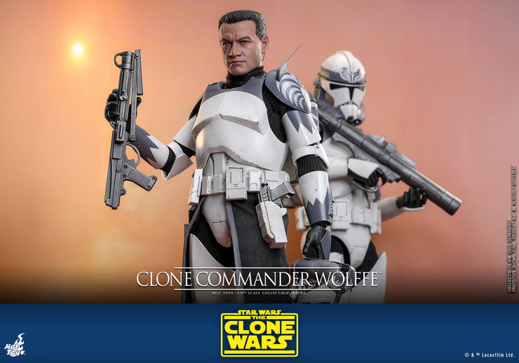 [Pre-Order] TMS141 - Star Wars The Clone Wars - 16th scale Clone Commander Wolffe Collectible Figure