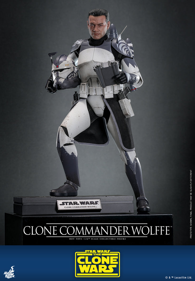 [Pre-Order] TMS141 - Star Wars The Clone Wars - 16th scale Clone Commander Wolffe Collectible Figure