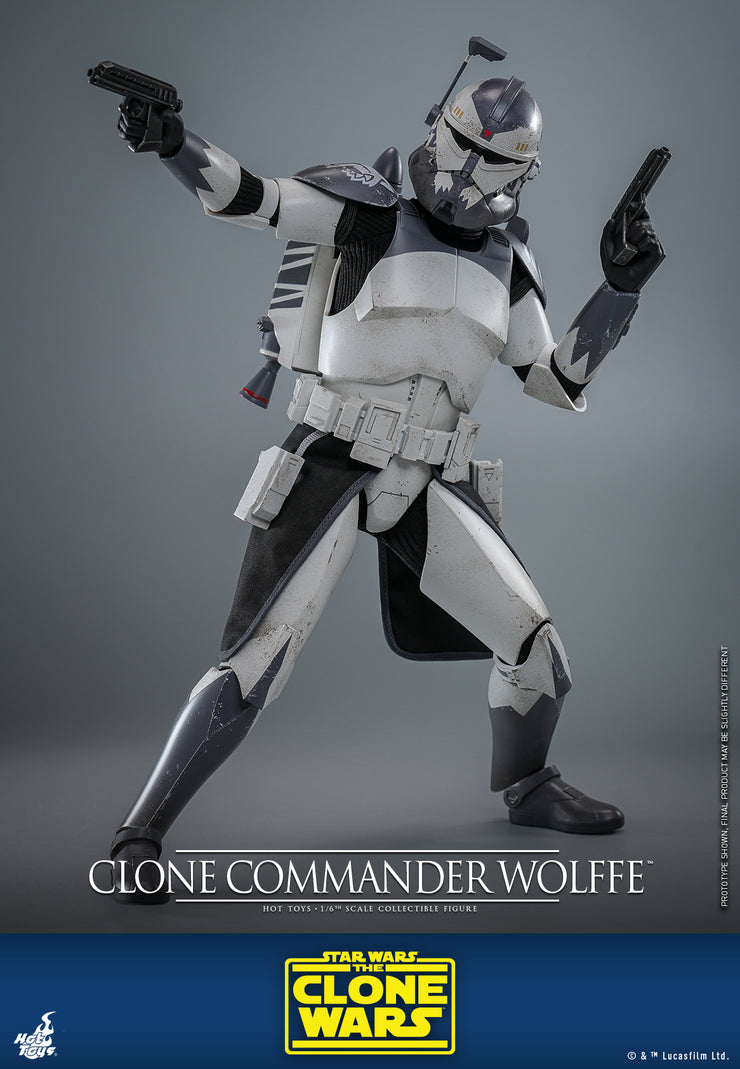 [Pre-Order] TMS141 - Star Wars The Clone Wars - 16th scale Clone Commander Wolffe Collectible Figure