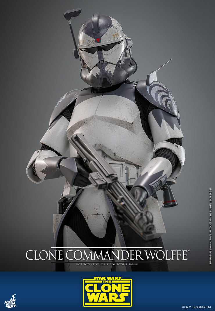 [Pre-Order] TMS141 - Star Wars The Clone Wars - 16th scale Clone Commander Wolffe Collectible Figure