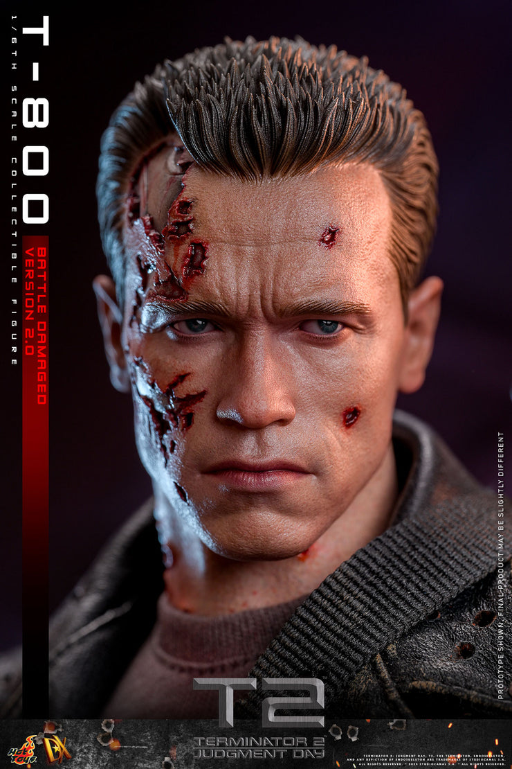 [Pre-Order] DX46 - Terminator 2: Judgment Day - 1/6th scale T-800 (Battle Damaged Version 2.0) Collectible Figure