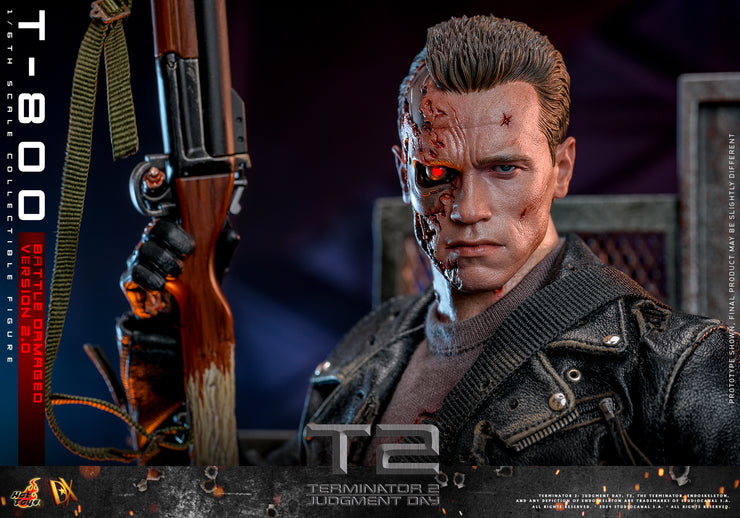 [Pre-Order] DX46 - Terminator 2: Judgment Day - 1/6th scale T-800 (Battle Damaged Version 2.0) Collectible Figure