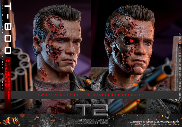 [Pre-Order] DX46 - Terminator 2: Judgment Day - 1/6th scale T-800 (Battle Damaged Version 2.0) Collectible Figure