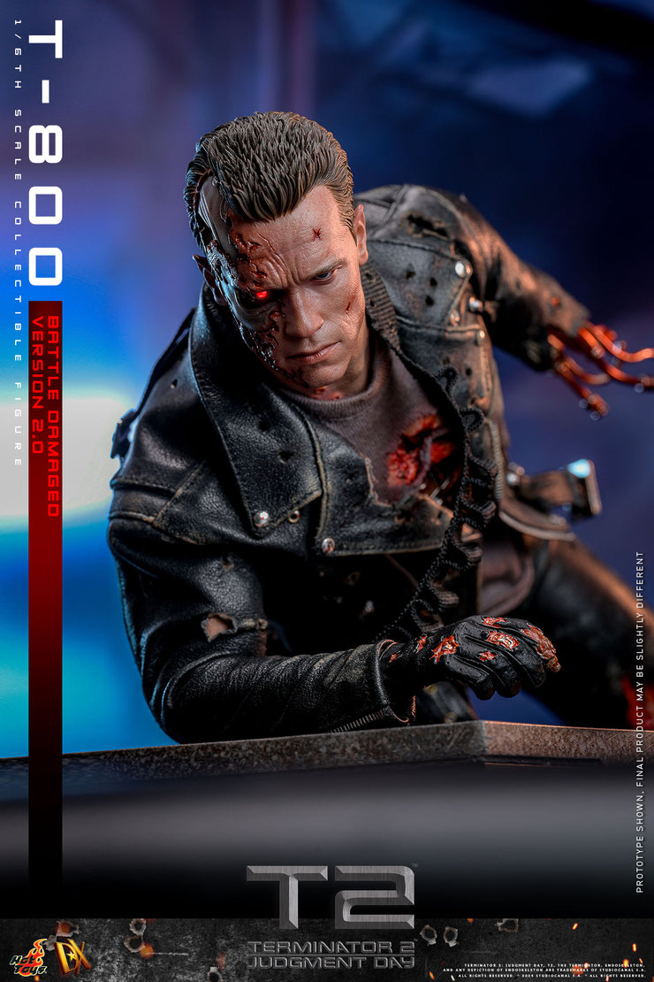 [Pre-Order] DX46 - Terminator 2: Judgment Day - 1/6th scale T-800 (Battle Damaged Version 2.0) Collectible Figure