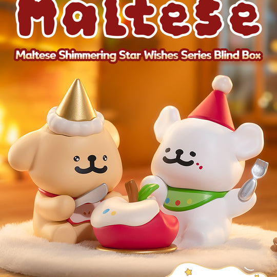 Maltese Shimmering Star Wishes Series Blind Box