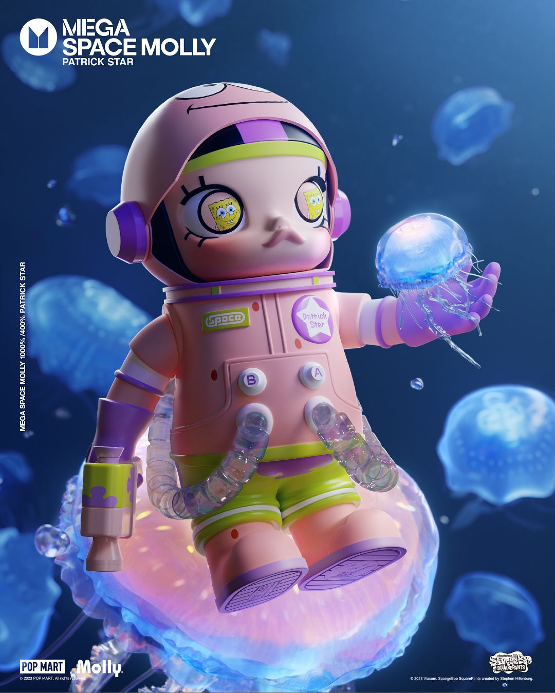 POP MART MEGA Space Molly 400% Patrick Star – ActionCity