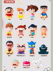 Crayon Shin-Chan Mini Q Cute Scary Series Toy Blind Bag