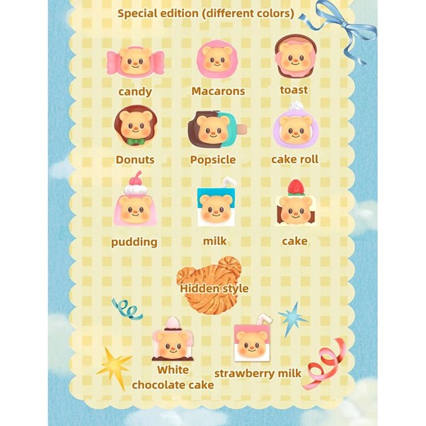 ButterBear Afternoon Tea Blind Box