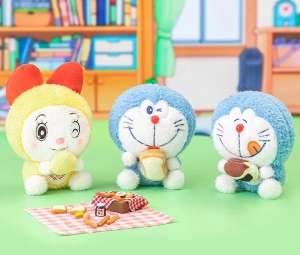 Doraemon Funny Movable Series Plush Blind Box