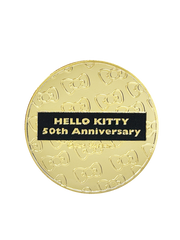 [Pre-Order] Hello Kitty 50th Anniversary 24K Gold Plated Commemorative Medallion