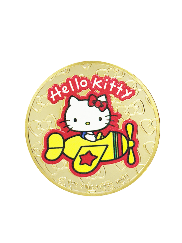 [Pre-Order] Hello Kitty 50th Anniversary 24K Gold Plated Commemorative Medallion