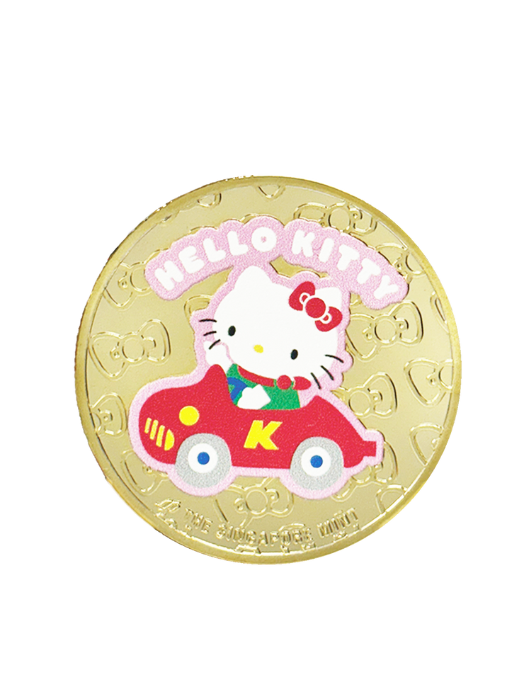 [Pre-Order] Hello Kitty 50th Anniversary 24K Gold Plated Commemorative Medallion