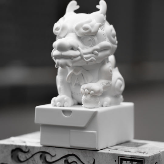 Sneaker Stone Dragon - Triple White