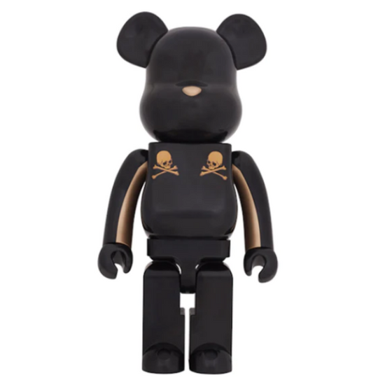 BE@RBRICK Mastermind Japan Black & Gold Stripe 1000%(ASK)