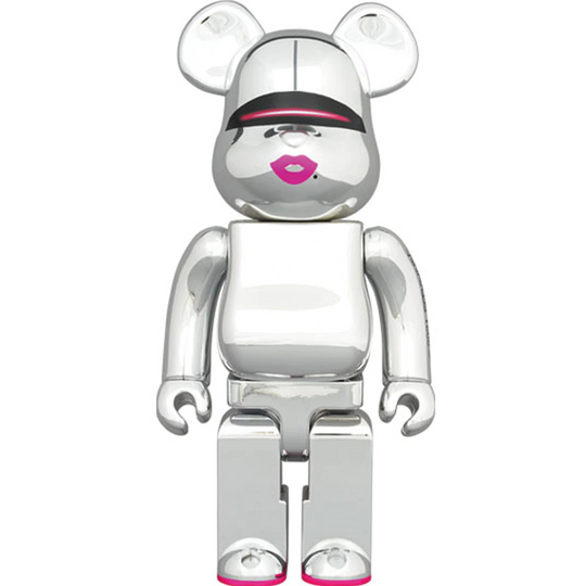 BE@RBRICK Sorayama x 2G Silver Ver 1000% (ASK)