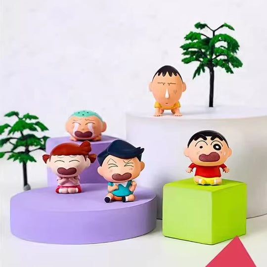 Crayon Shin-Chan Mini Q Cute Scary Series Toy Blind Bag