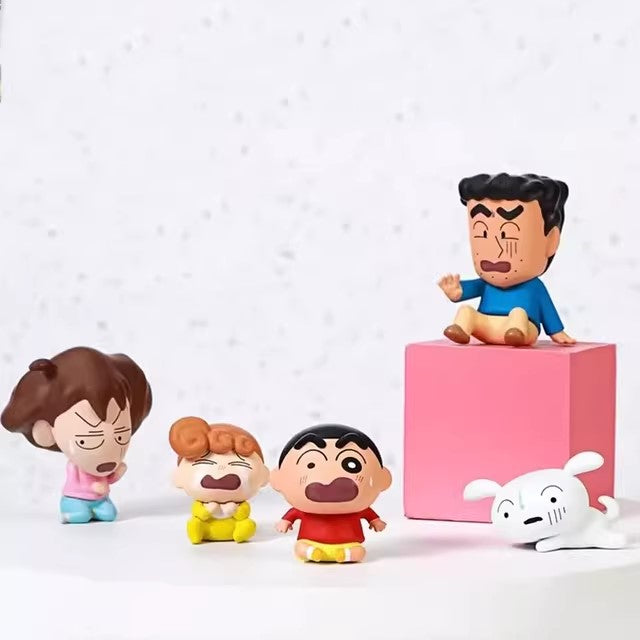 Crayon Shin-Chan Mini Q Cute Scary Series Toy Blind Bag