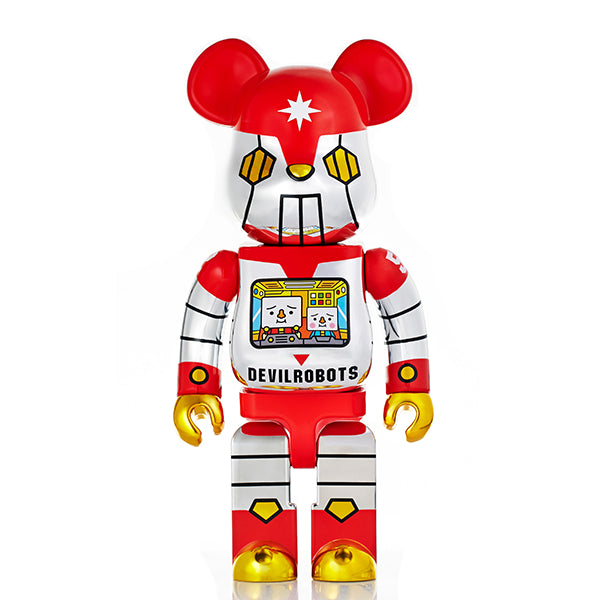 DEVILROBOTS BE@RBRICK To-Fu Oyako 25th Anniversary 1000% – ActionCity