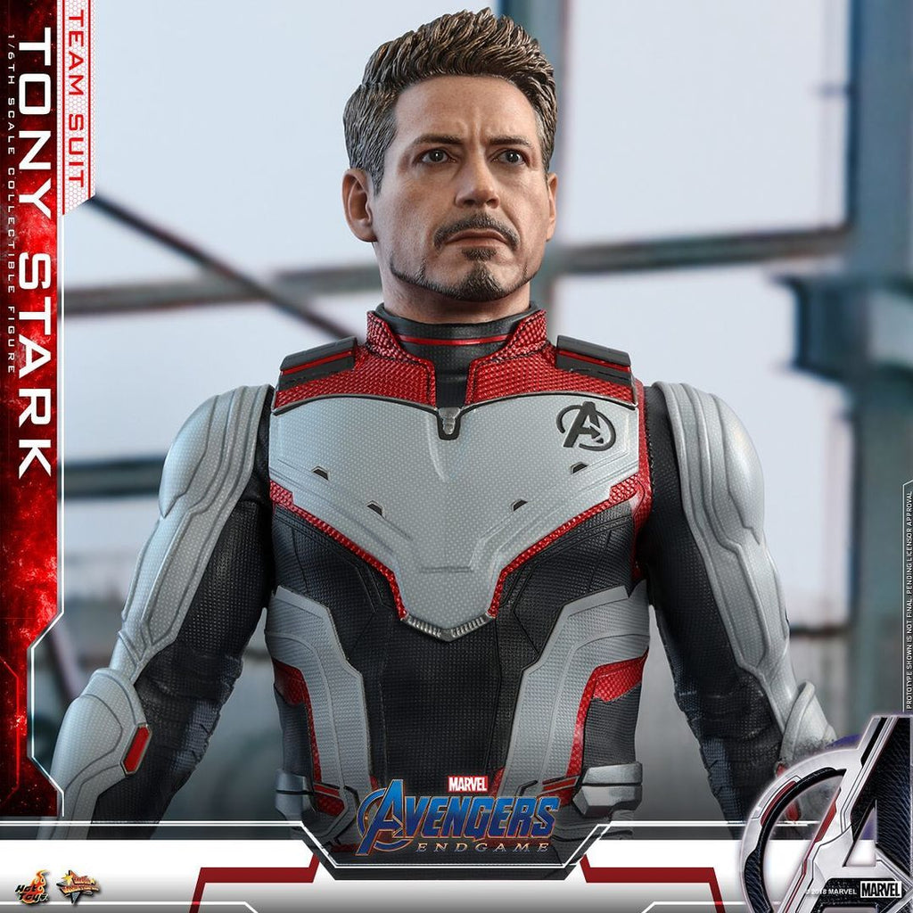  Hot Toys Avengers: Endgame end Game Movie Masterpiece Series  MMS 537 MMS537 Tony Stark (Team Suit) Sixth Scale Collectible Figure : Toys  & Games