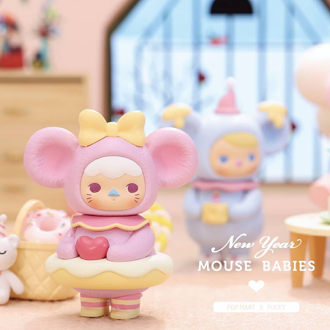 POPMART PUCKY NEW YEAR MOUSE BABIES シリーズ