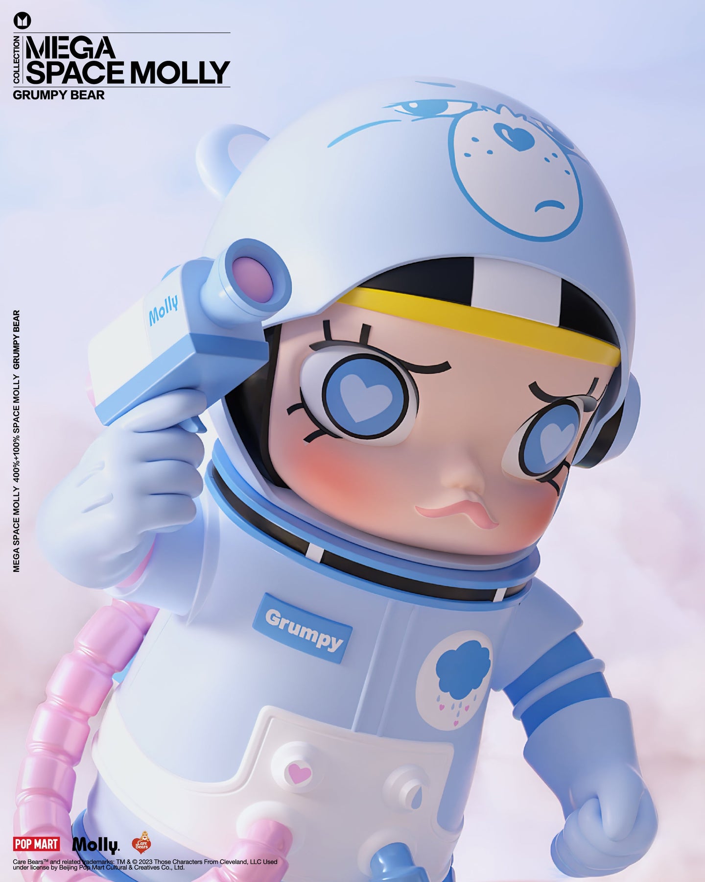 POP MART MEGA SPACE MOLLY 400% + 100% Grumpy Bear – ActionCity